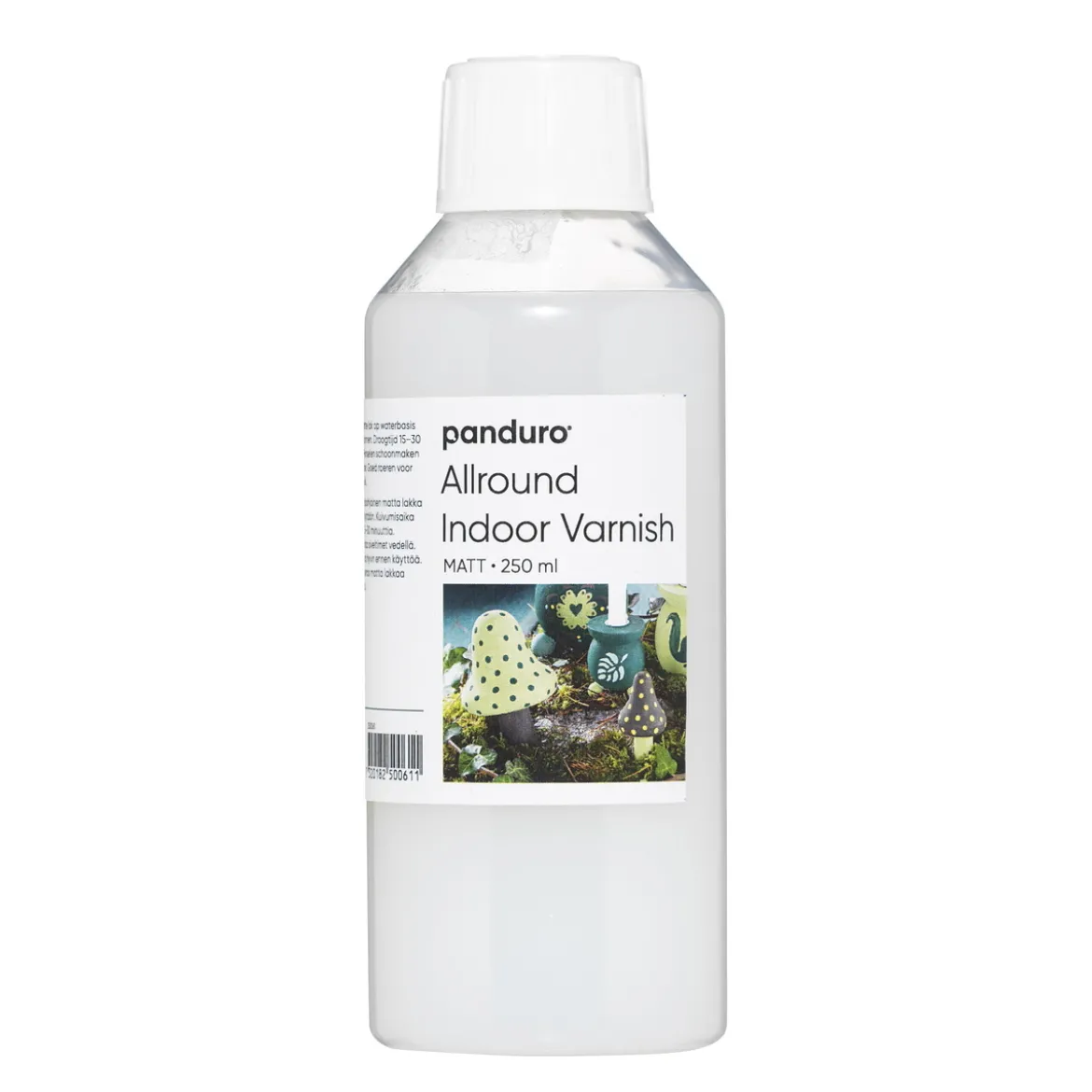 Allround-lack, vattenbaserat matt skyddslack för inomhusbruk, 50 ml