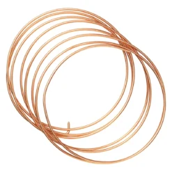 Aluminiumtråd kopparfärgad, längd 3 meter, Ø2,5 mm