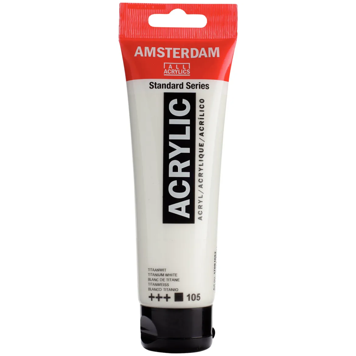 Amsterdam Acrylic akrylfärg 120 ml Titanium White 105