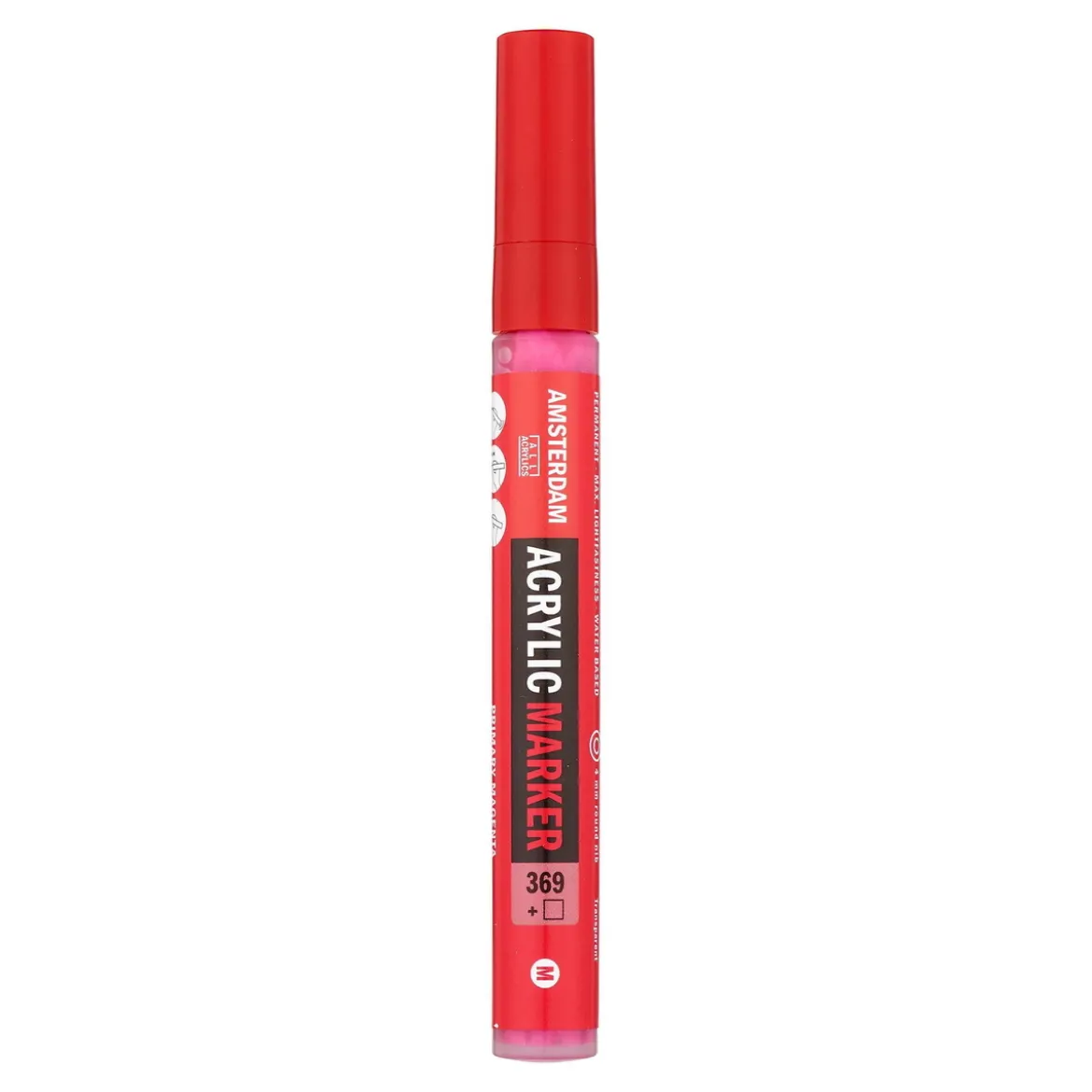 Amsterdam akrylmarker 4 mm Primary Magenta - 369