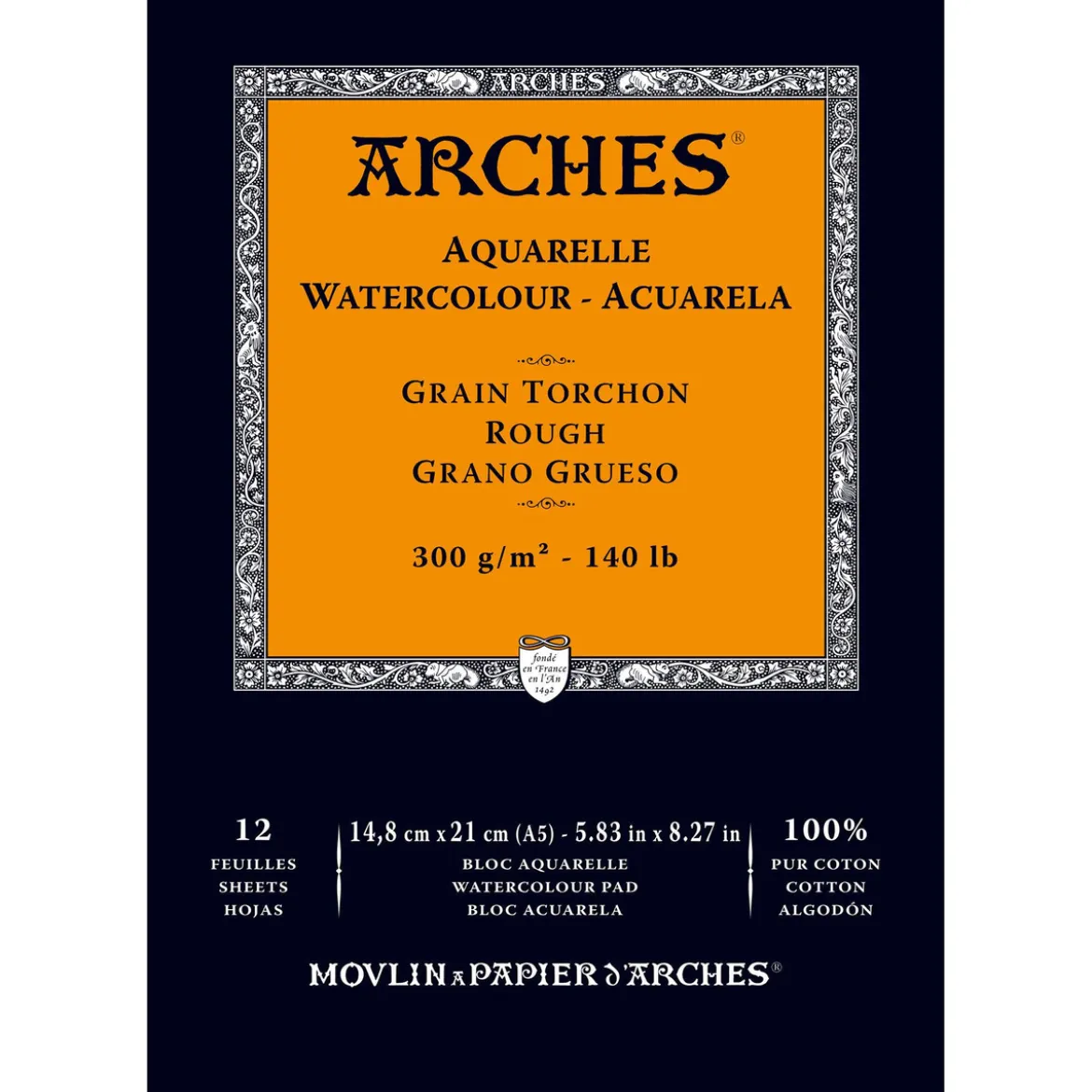 Arches akv.block GT A5 300g