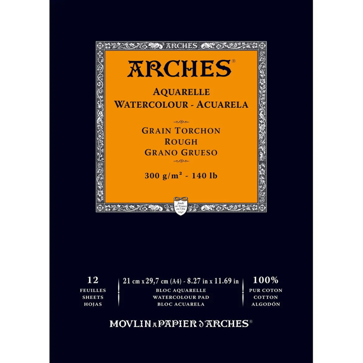 Arches akv.block GT A4 300g