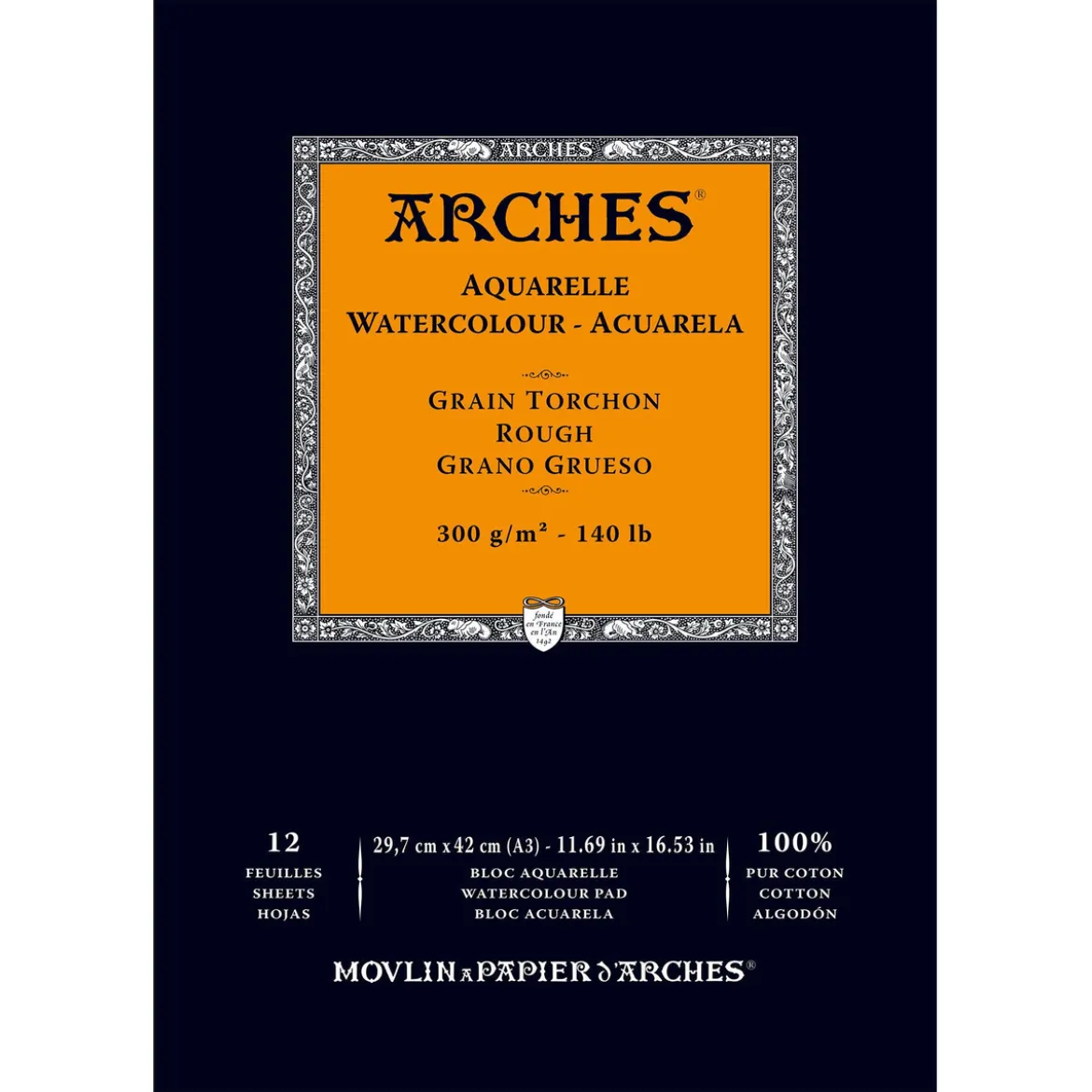 Arches akv.block GT A3 300g