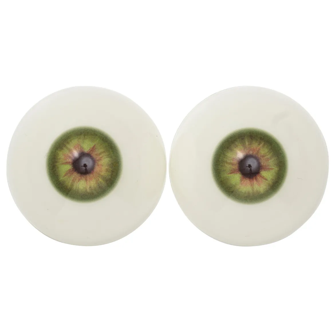 Artificiellt öga för dekoration 2-pack Ø30 mm, 18 mm höga