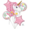 Ballongbukett Unicorn