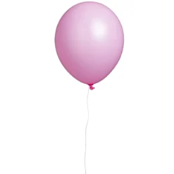 Ballonger Ø26cm ljusrosa 12st