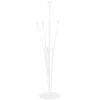 Ballongstativ, ballongställ av transparent plast, 7 spröt, total höjd 72 cm