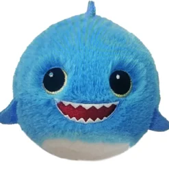 Beanie Bouncers Fins Shark – snälla och studsiga hajen Fins! Ø7,5 cm