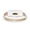Beige satinband – 3 mm brett och 8 meter långt