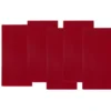 Bivaxkakor för ljustillverkning, 5 st. röda ark, färg nr 12 – 19,5×34 cm