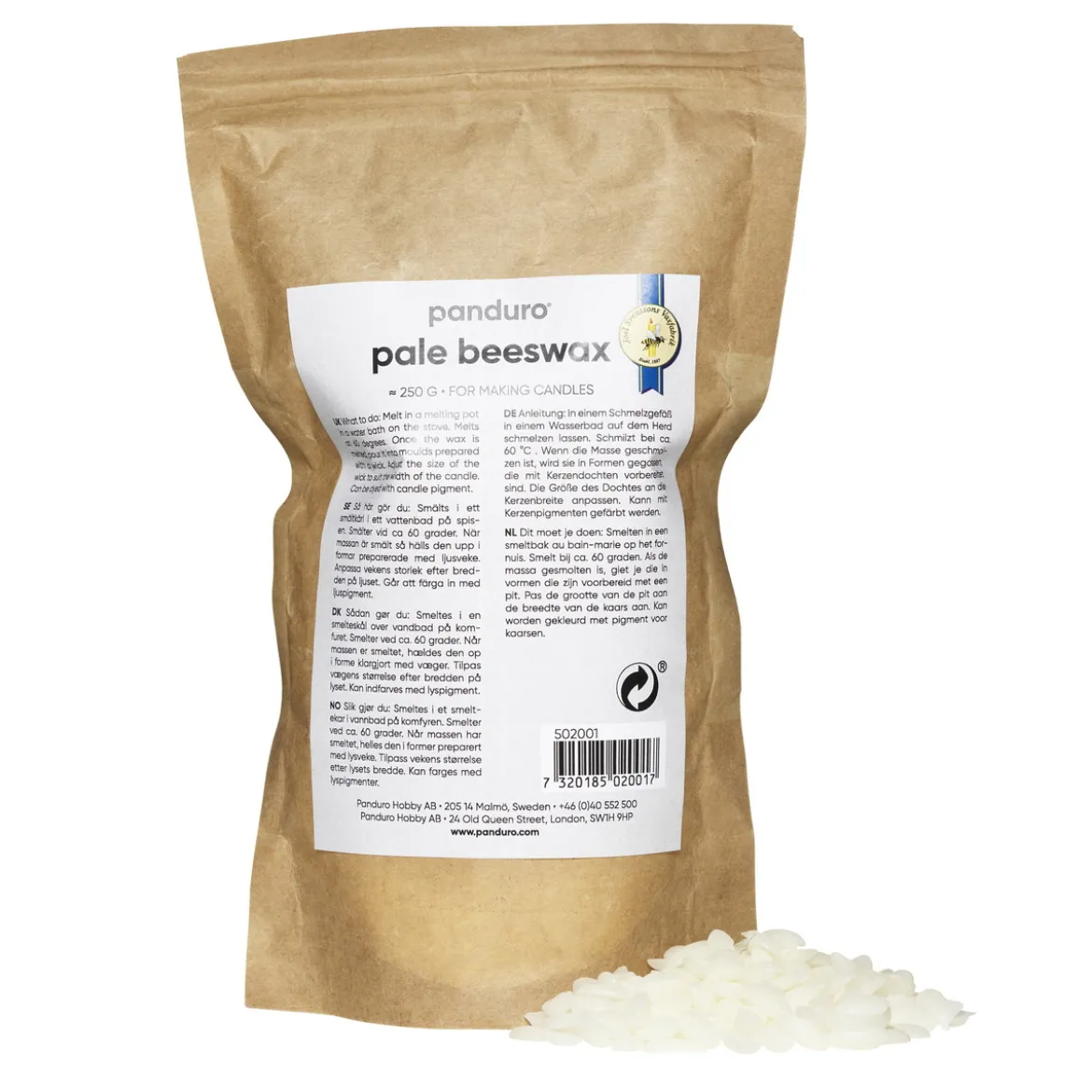 Bivaxpellets 250g