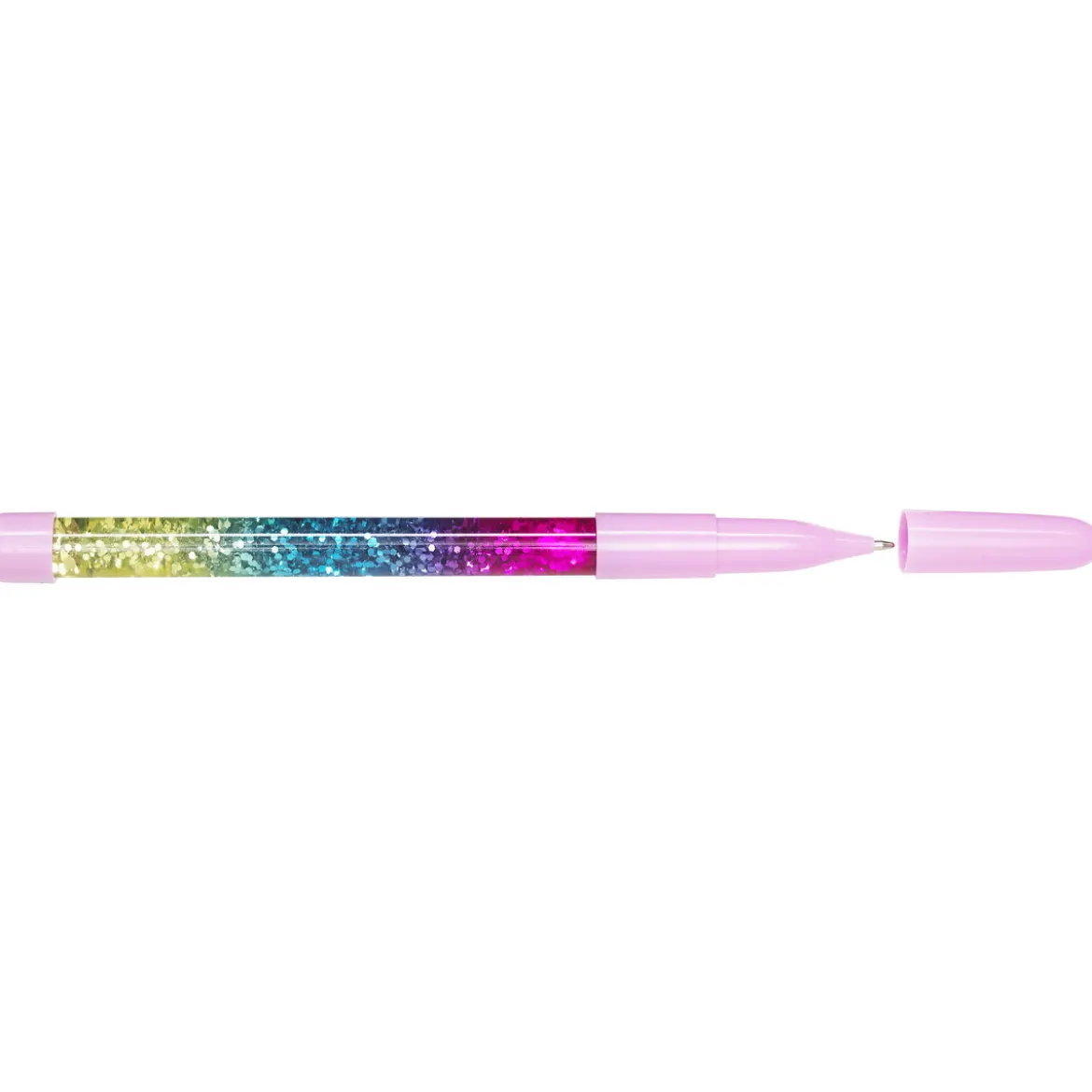 Bläckpenna glittertornado – en penna fylld med vackert glitter!
