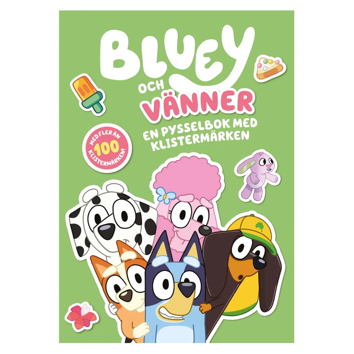 Bluey och vänner: En pysselbok med klistermärken