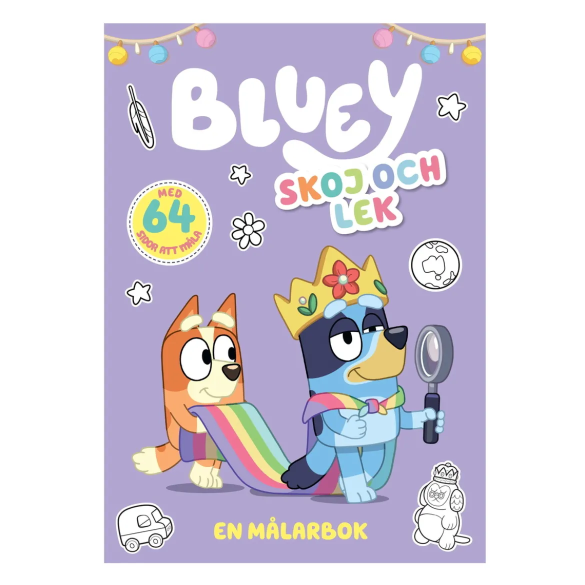 Bluey: Skoj och lek - en rolig målarbok