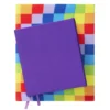 Bokomslag av stretchtyg, skyddsomslag för böcker – Rainbow 2-pack, 18×33 & 23×27 cm