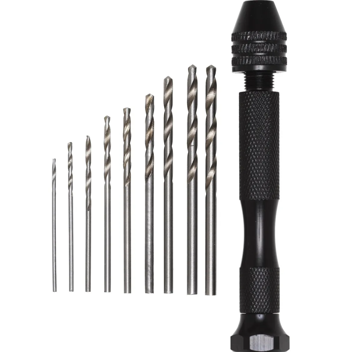 Borr-kit mini, handborr i ministorlek med 6 bits, 0,8 – 3 mm