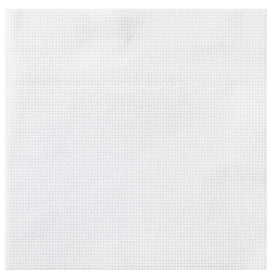 Broderiväv 4,4 48x53 cm vit