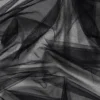Brudtyll 280 cm x 3 m svart