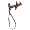 Brunt ergonomiskt träns med tyglar till käpphäst och hobby horse