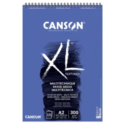 Canson XL Mix-Media block A2 420×594 mm, 15 ark, 300g/m²