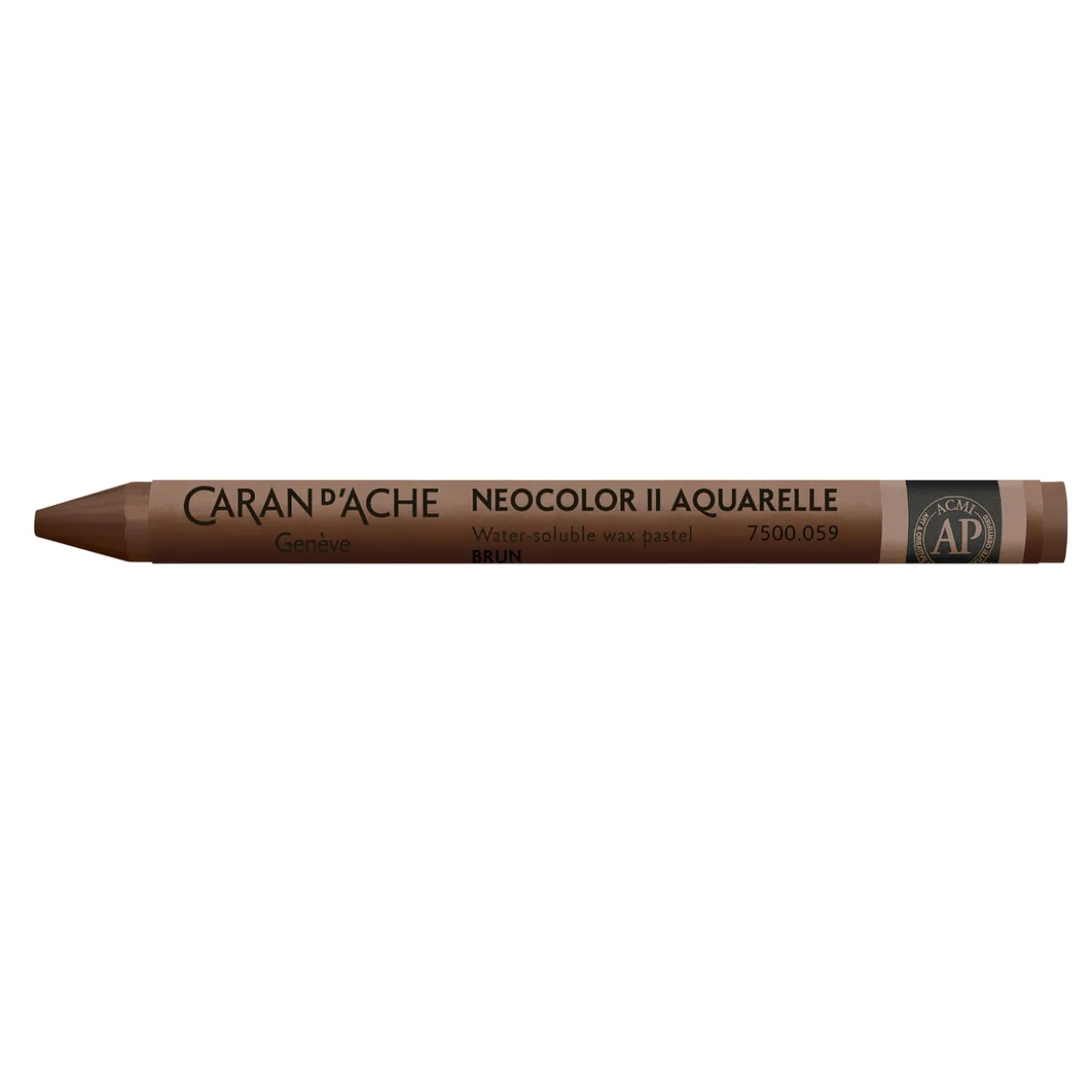 Caran d'Ache akvarellkrita Neocolor II 059 Brown