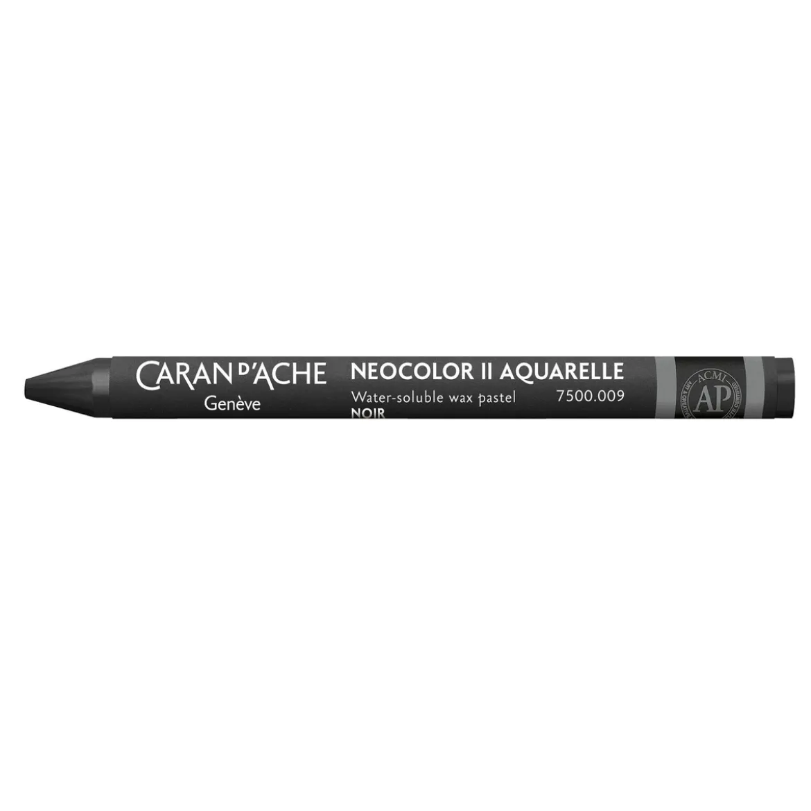 Caran d'Ache akvarellkrita Neocolor II 009 Black