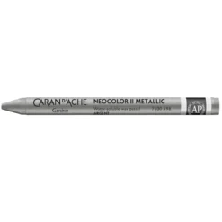Caran d'Ache akvarellkrita Neocolor II 498 Silver
