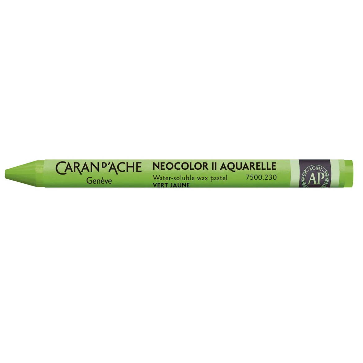 Caran d'Ache akvarellkrita Neocolor II 230 Yellow green