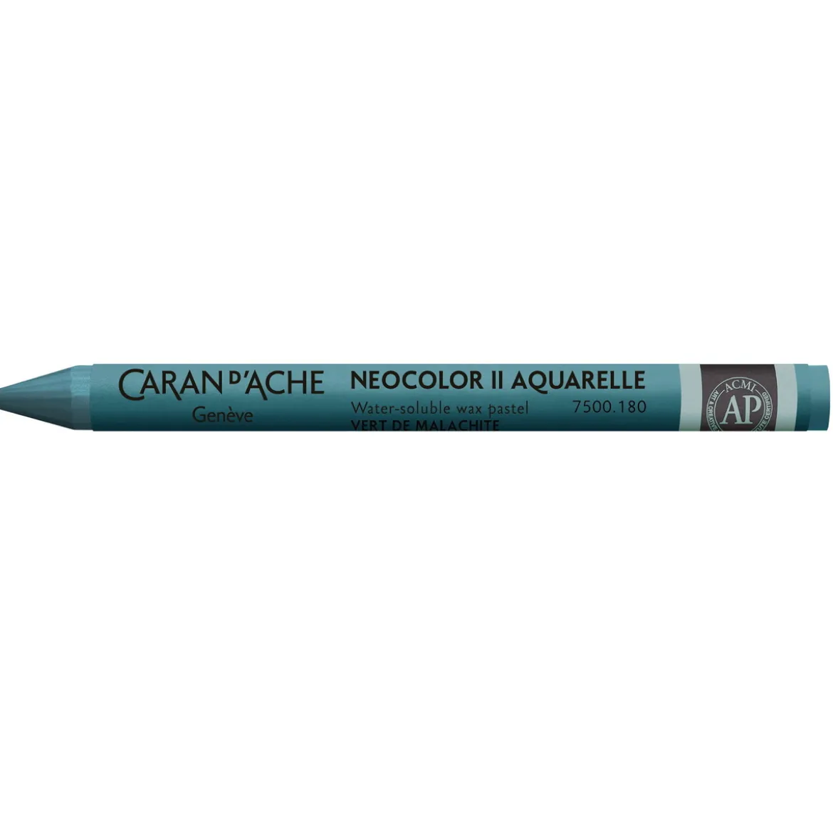 Caran d'Ache akvarellkrita Neocolor II 180 Malachite Green