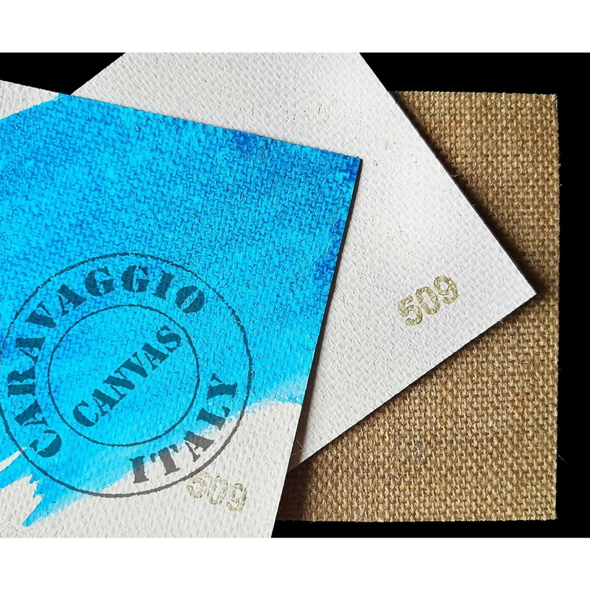 Caravaggio målarduk 509, 210 cm bred, 100% linne, grov gräng, 430 g/m²
