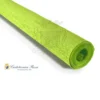 Cartotecnica Rossi kräppapper 377 – ljusgrön, 90 g rulle (120 g/m²) à 50×150 cm