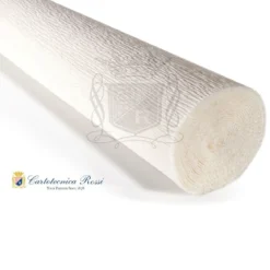 Cartotecnica Rossi kräppapper 600 – vit, 180 g rulle (144 g/m²) à 50×250 cm