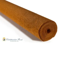 Cartotecnica Rossi kräppapper 567 – rödbrun, 180 g rulle (144 g/m²) à 50×250 cm