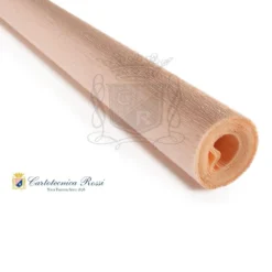 Cartotecnica Rossi kräppapper 356 – ljusaprikos, 90 g rulle (120 g/m²) à 50×150 cm