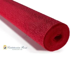 Cartotecnica Rossi kräppapper 562/1 – tonad bladgrön, 180 g rulle (144 g/m²) à 50×250 cm