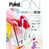 Clairefontaine Paint ON Multi Techniques block A4 (210×297 mm), 24 ark i 6 olika färger, 250 g/m²