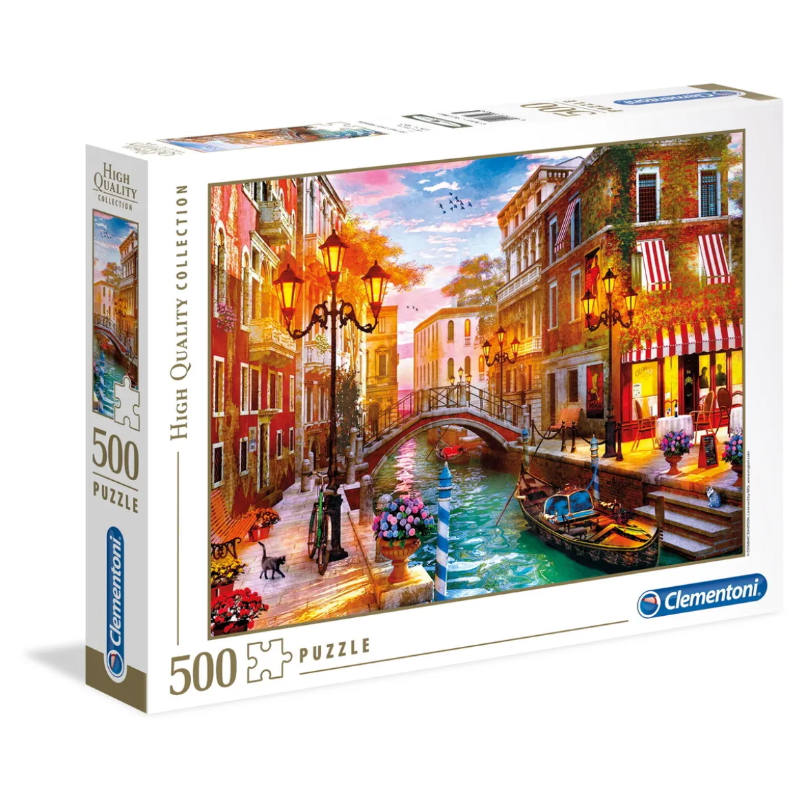 Clementoni High Quality Collection Sunset Over Venice pussel 500 – 49×36 cm