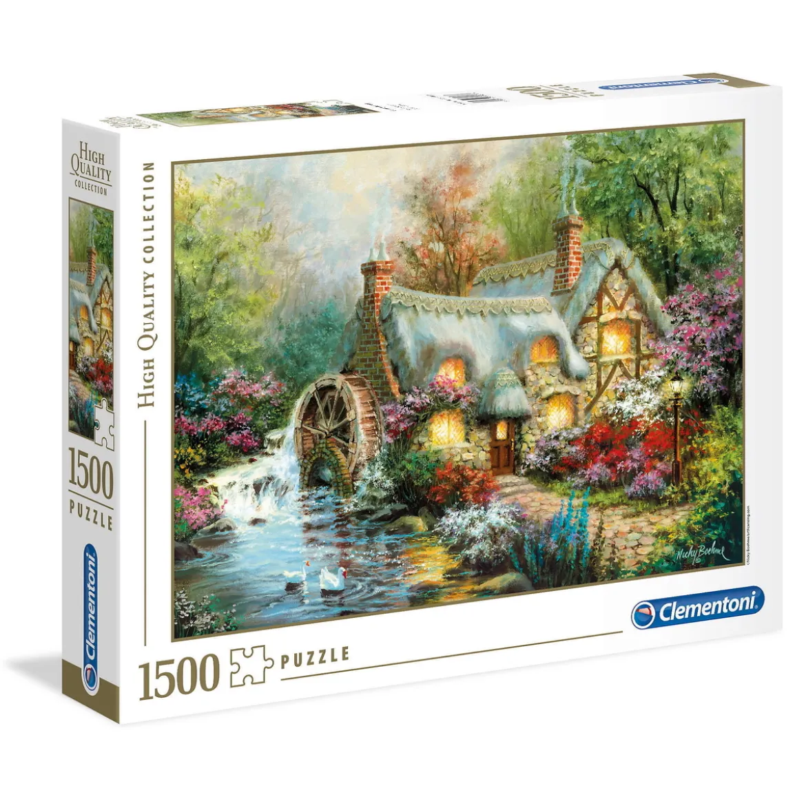 Clementoni High Quality Collection Country Retreat pussel 1500 – 84,3×59,2 cm