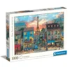 Clementoni pussel High Quality Collection – Streets of Paris 1000 bitar, 70×50 cm