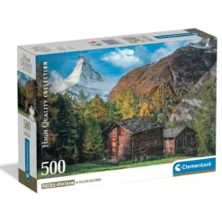 Clementoni pussel High Quality Collection – Matterhorn, 500 bitar, 36×49 cm
