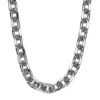 100 cm lång silverfärgad länkkedja för armband, halsband, örhängen m.m