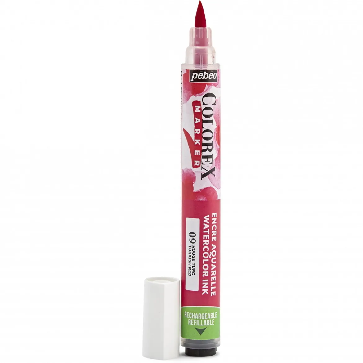 Colorex Marker Turkish Red – marker med akvarellbläck och penselspets