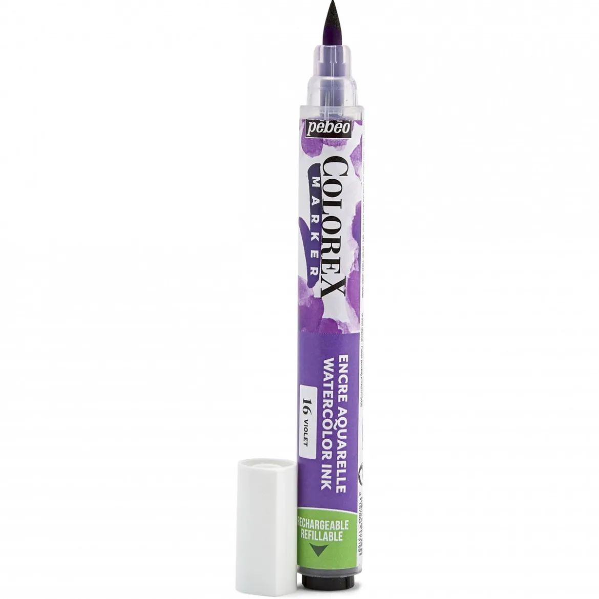 Colorex Marker Violet – marker med akvarellbläck och penselspets