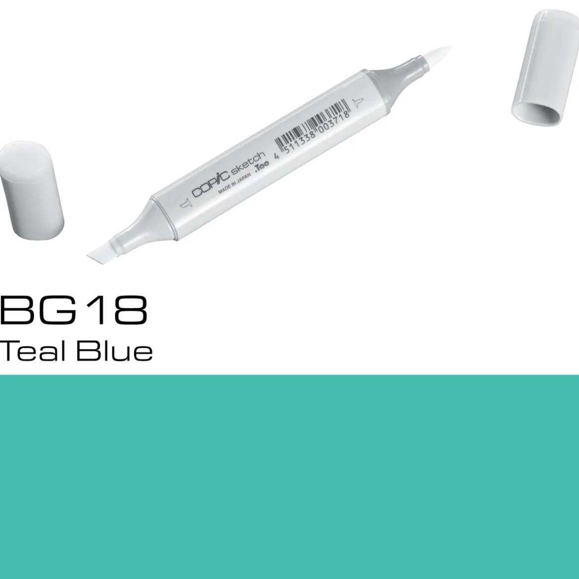 Copic Sketch BG18 Teal Blue