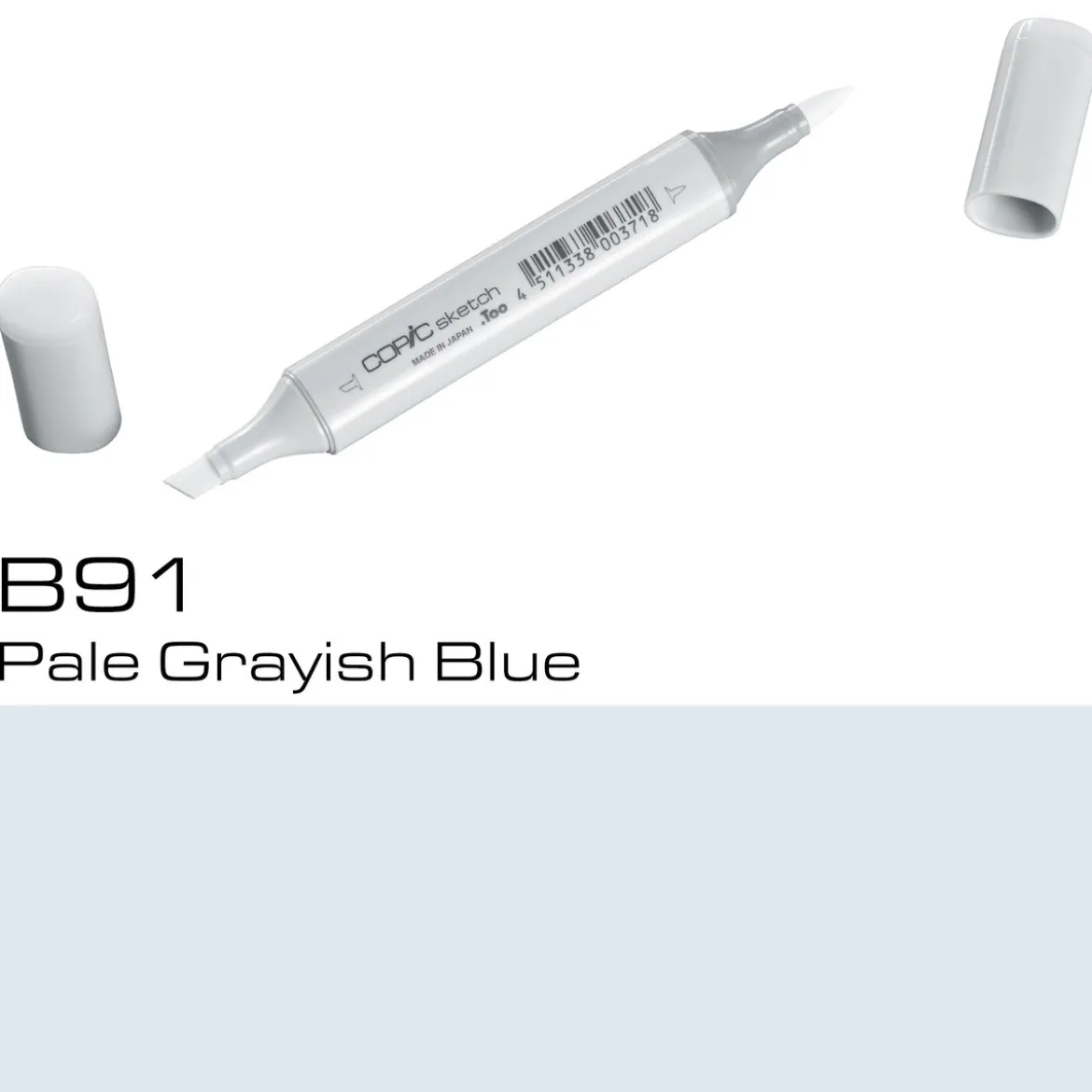 Copic Sketch B91 P. Gray. Blue