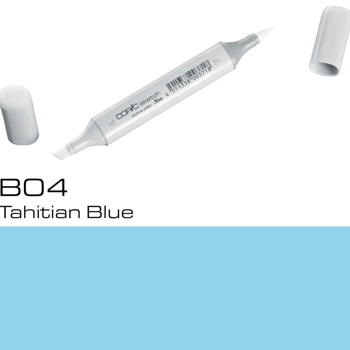 Copic Sketch B04 Tahitian Blue