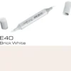 Copic Sketch E40 Brick White
