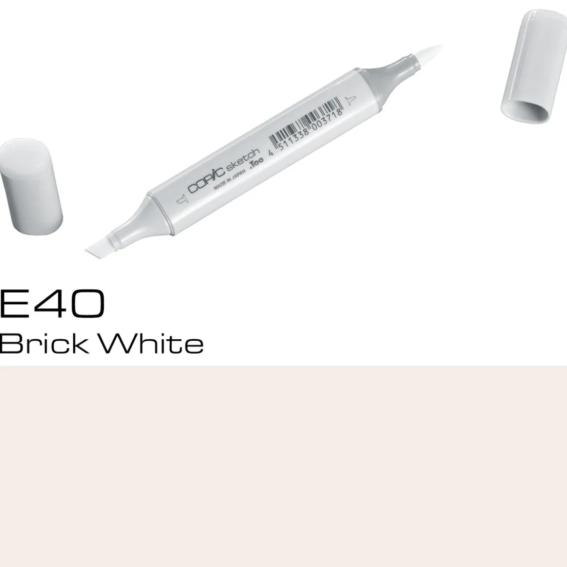 Copic Sketch E40 Brick White