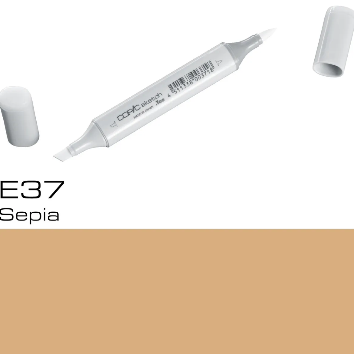 Copic Sketch E37 Sepia