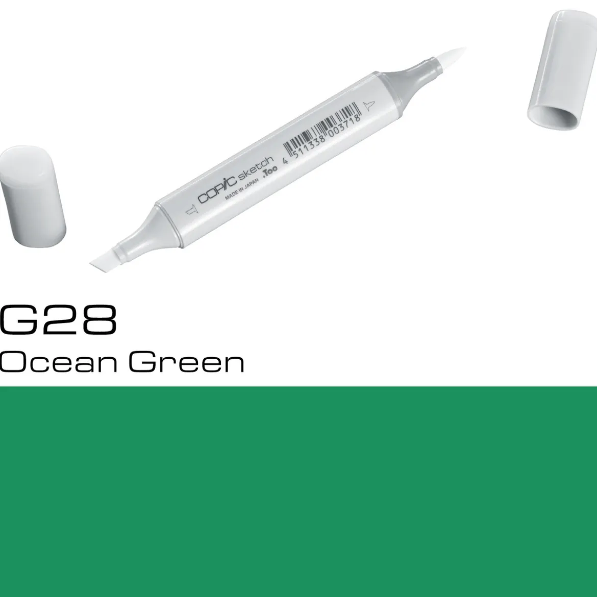 Copic Sketch G28 Ocean Green